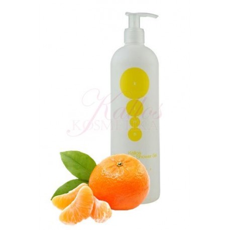 Kallos moisturizing shower gel with tangerine fragrance - Kallos sprchový gel s vůní mandarinky 