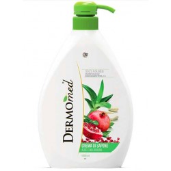 Dermomed tekuté mýdlo s pumpou - Aloe & granatove jablko - 1000ml 