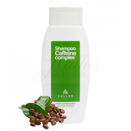 Kallos Keratin & Kofein Šampon 350 ml - Kallos Keratin & Coffein Shampoo