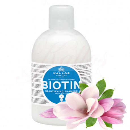 Kallos Biotin Šampon 1000 ml - Kallos Biotin Shampoo