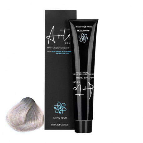 ARTE COLOUR 10.1 – Platinová popelavá blond profesionální barva na vlasy 100 ml