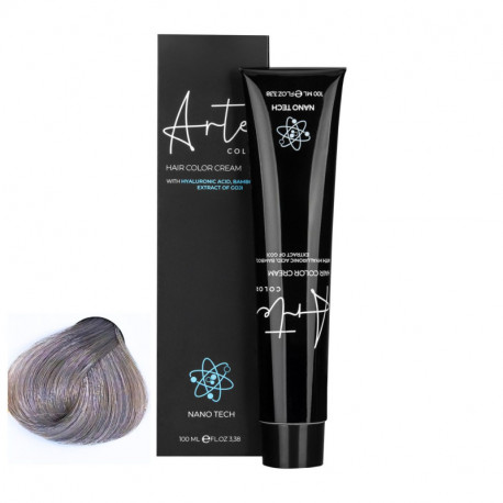 ARTE COLOUR 8.11 – Intenzivní světlá popelavá blond profesionální barva na vlasy 100 ml