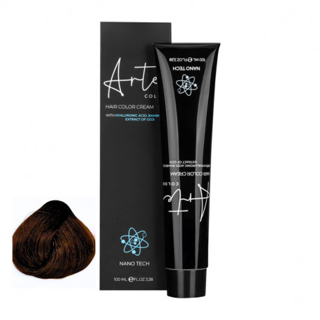 ARTE COLOUR 6.4  – Tmavá měděná blond profesionální barva na vlasy 100 ml