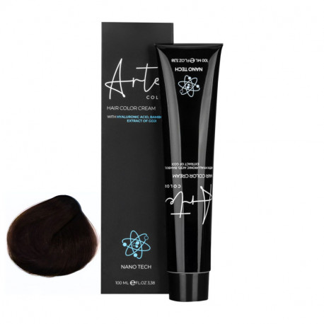 ARTE COLOUR 5.73 – Světle teplá čokoládová hnědá profesionální barva na vlasy 100 ml