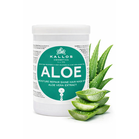 Kallos maska Aloe Vera - Kallos Aloe Vera Moisture Repair Shine Hair Mask