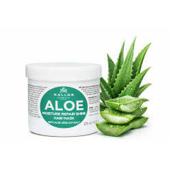 Kallos maska Aloe Vera 275 ml  - Kallos Aloe Vera Moisture Repair Shine Hair Mask