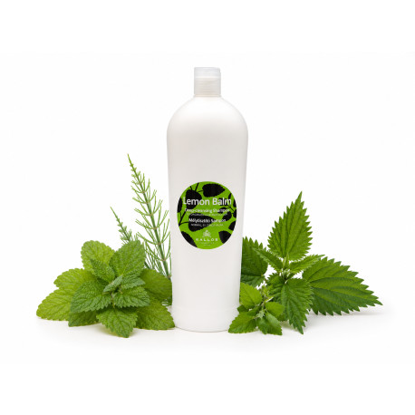 Kallos šampon Lemon Balm hloubkově čistící šampon na mastné vlasy -  Kallos Lemon Balm Deep - Cleaning Shampoo