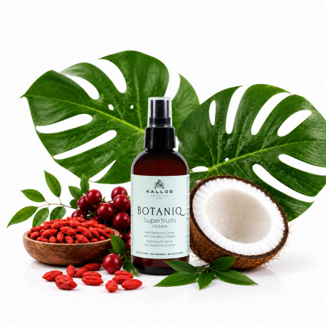 Kallos Botaniq obnovující sprej na vlasy se superovocem 150 ml - Kallos Botaniq SuperFruit Hair Renewing Spray