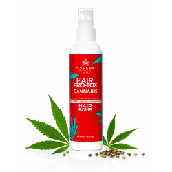 Kallos Hair Pro-Tox Konopný Výživný sprej 200 ml - Kallos Hair Pro-Tox Cannabis Hair Bomb  