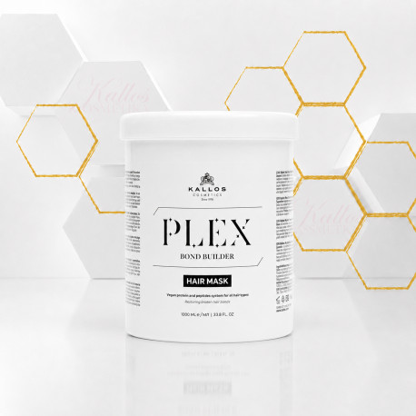 Maska Kallos Plex Bond Builder s rostlinnými proteiny a komplexem peptidů 1000 ml