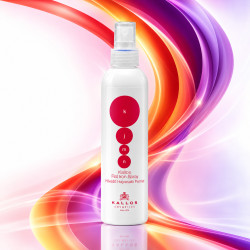 Kallos Flat Iron Spray - Kallos ochranný sprej při tepelné úpravě vlasů 