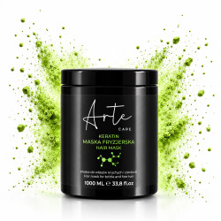 ARTE CARE Keratin keratinová maska pro křehké a jemné vlasy 1000 ml