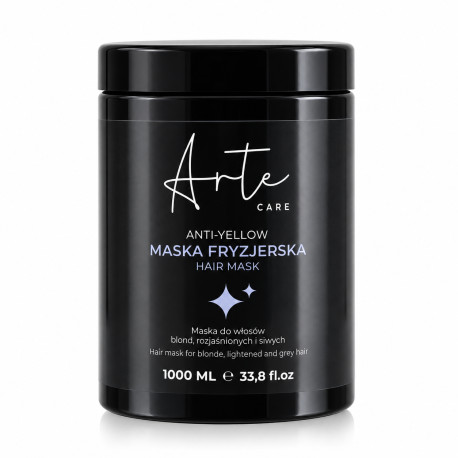 ARTE CARE Anti-Yellow kadeřnická maska 1000 ml 