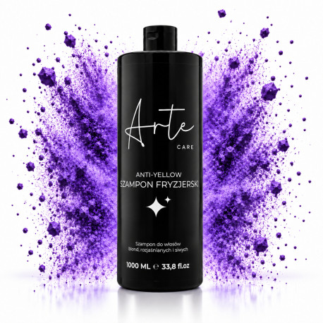 ARTE CARE Anti-Yellow šampon pro blond, melírované a šedivé vlasy 1000 ml