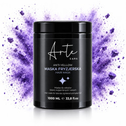 ARTE CARE Anti-Yellow maska pro blond, melírované a šedivé vlasy 1000 ml