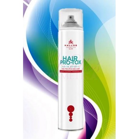 Kallos Hair Pro-Tox spray  - Kallos Pro-Tox lak na vlasy 