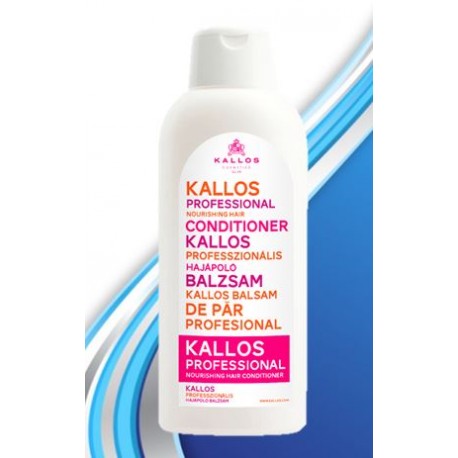 Kallos Professional Vyživující kondicionér 1000 ml - Kallos Professional Nourishing Hair Condicioner For Damage Hair 