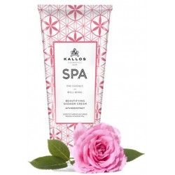 Kallos SPA krémový sprchový gel s extraktem z růže z Damašku 200 ml - SPA Beutifulying Shower Cream Gel With Rose Extract