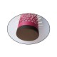 Duko kartáč kulatý vyhřívací Magenta - keramika průměr 34 mm