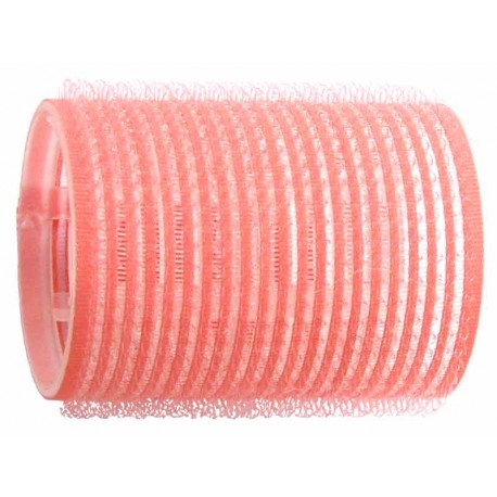 Duko natáčky na vlasy Velcro průměr 44 mm - 6 ks růžová
